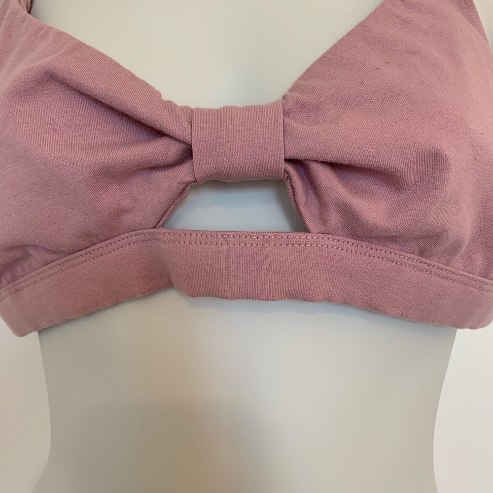 NWT Pink Bralette Size Large - Picture 4 of 7